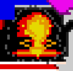 Nukes used to be placed on enemy countries on world maps (MVP 2019)